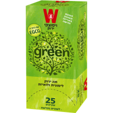 Зеленый чай с лемонграссом и луизой Wissotzky Green tea lemongrass & luisa Wissotzky 25 пак*1.5 гр